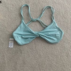 Lspace twist top light turquoise